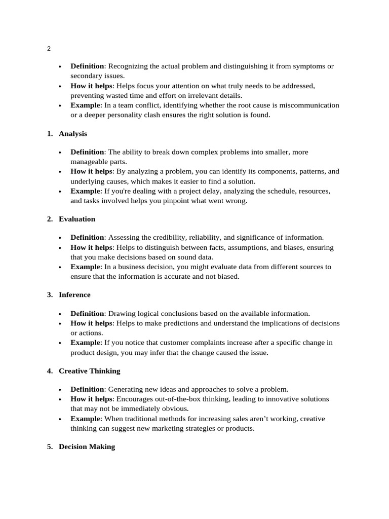 How It Helps Example | PDF