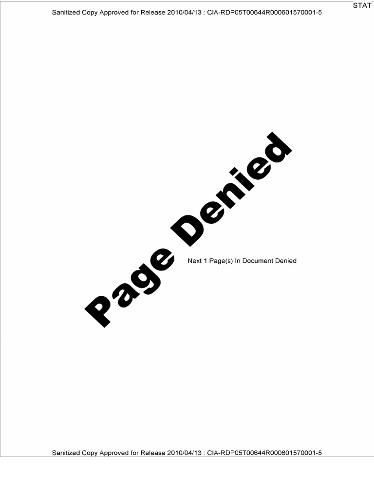 Cia RDP05T00644R000601570001 5 | PDF