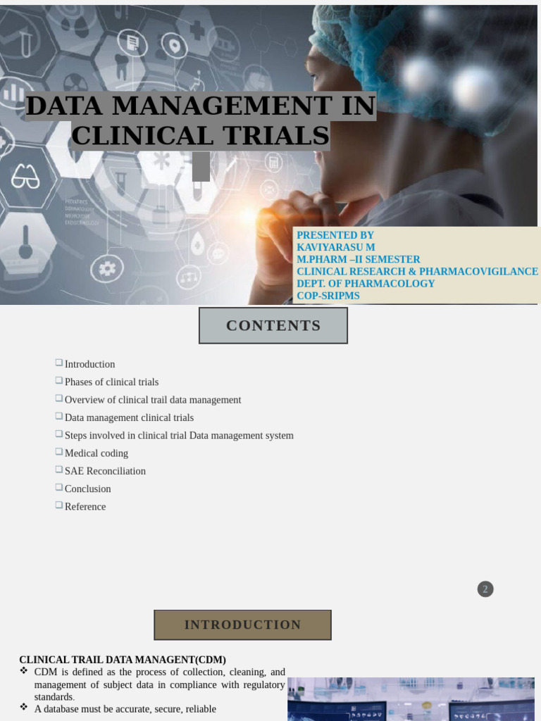 Data Management in Clinical Trials | PDF | Information Science | Data