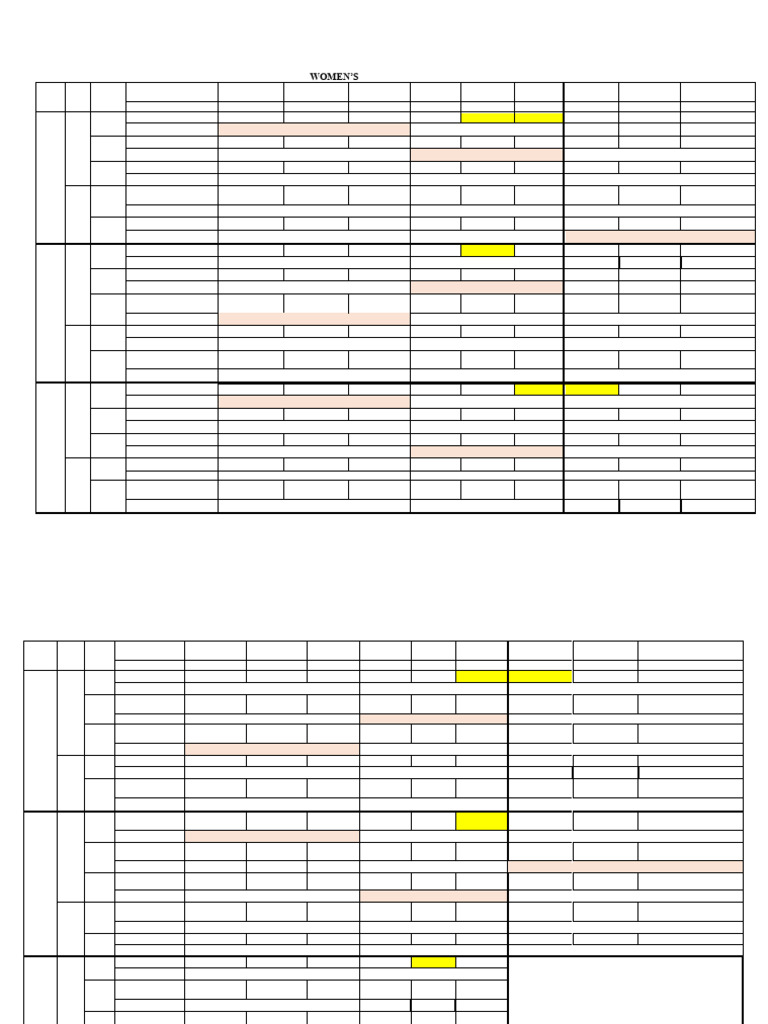 Time Table For Dept 2025-26 Even Sem | PDF | Learning Programs | Teaching