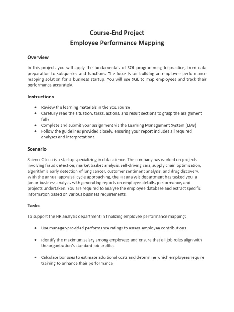 Course End Project Problem Statement | PDF | Information Retrieval ...