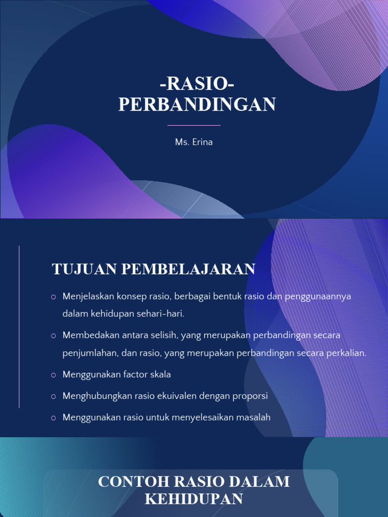 Rasio Perbandingan | PDF