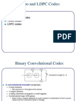 Convolutional Codes Turbo Codes LDPC Codes