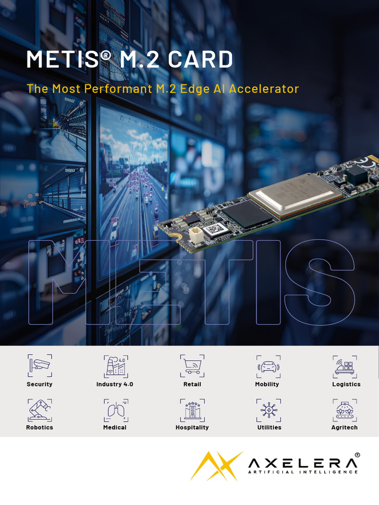 Axelera Ai m2 Ai Edge Accelerator Module | PDF | Artificial ...