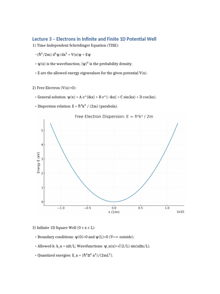 Lecture3 Student Notes | PDF