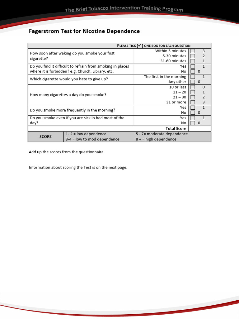 FTND | PDF