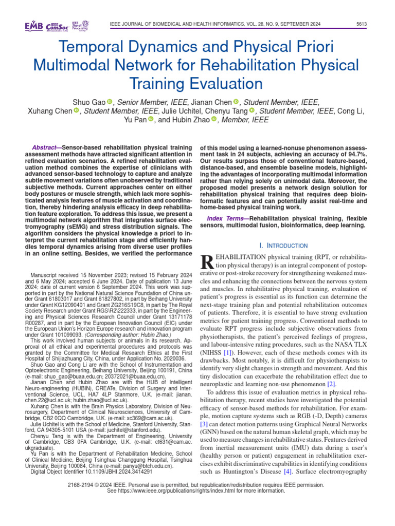 Temporal Dynamics and Physical Priori Multimodal Network For ...