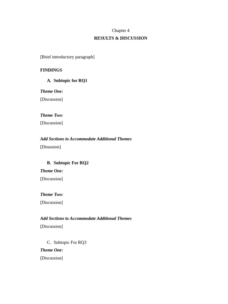 Chapter 4 Format | PDF