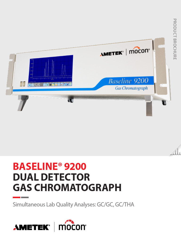 1376005997-D051.1 - Baseline 9200 Brochure | PDF | Gas Chromatography ...