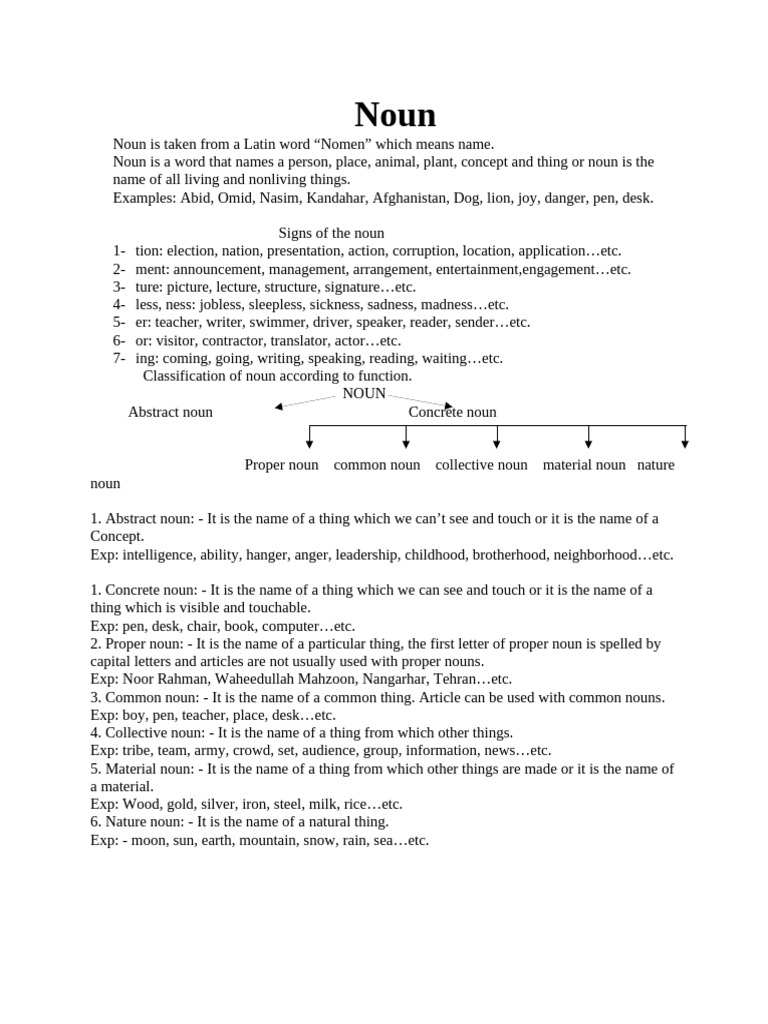 Noun | PDF