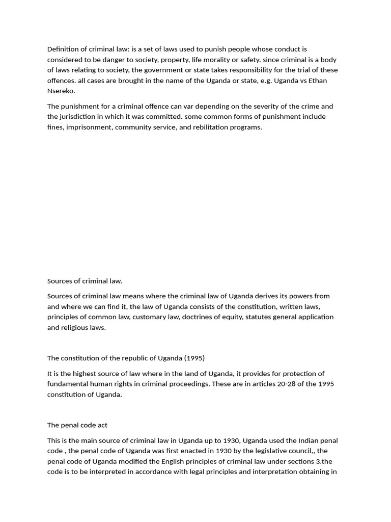 Principles of Criminal Law ( | PDF | Double Jeopardy | Burden Of Proof ...