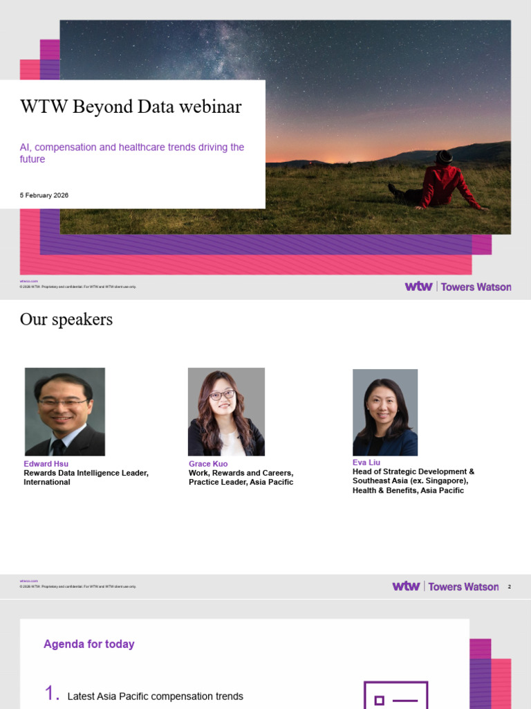 2026 WTW Q1 Beyond Data Webinar Presentation | PDF | Cost Of Living ...