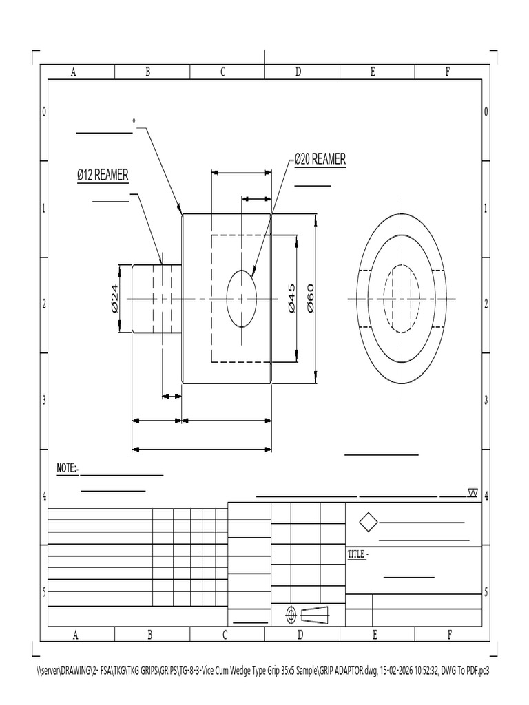 Grip Adaptor Model | PDF