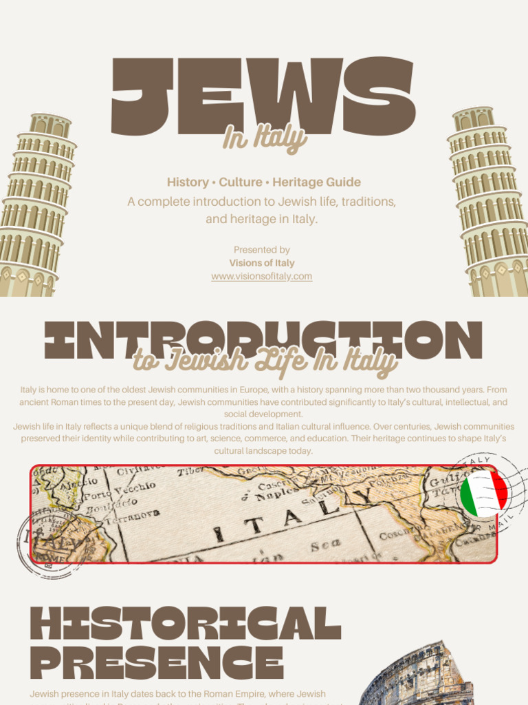 Jews in Italy | PDF | Italy | Jews
