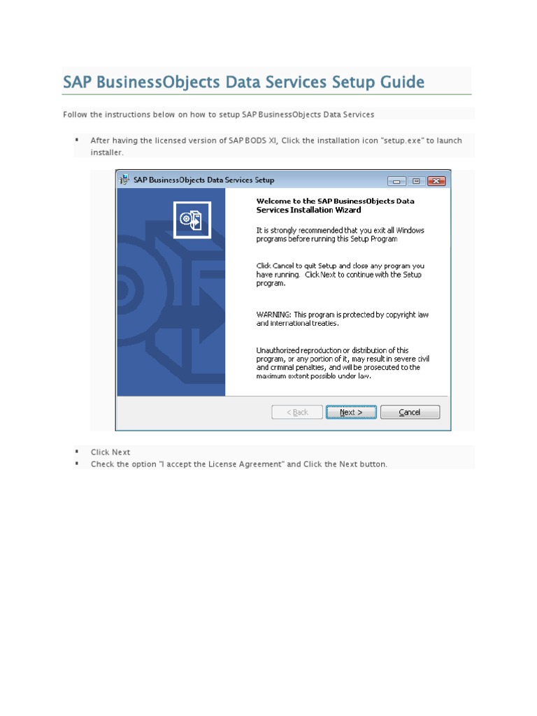 Businessobjects Data Services , Configuring Data Services – RCZD