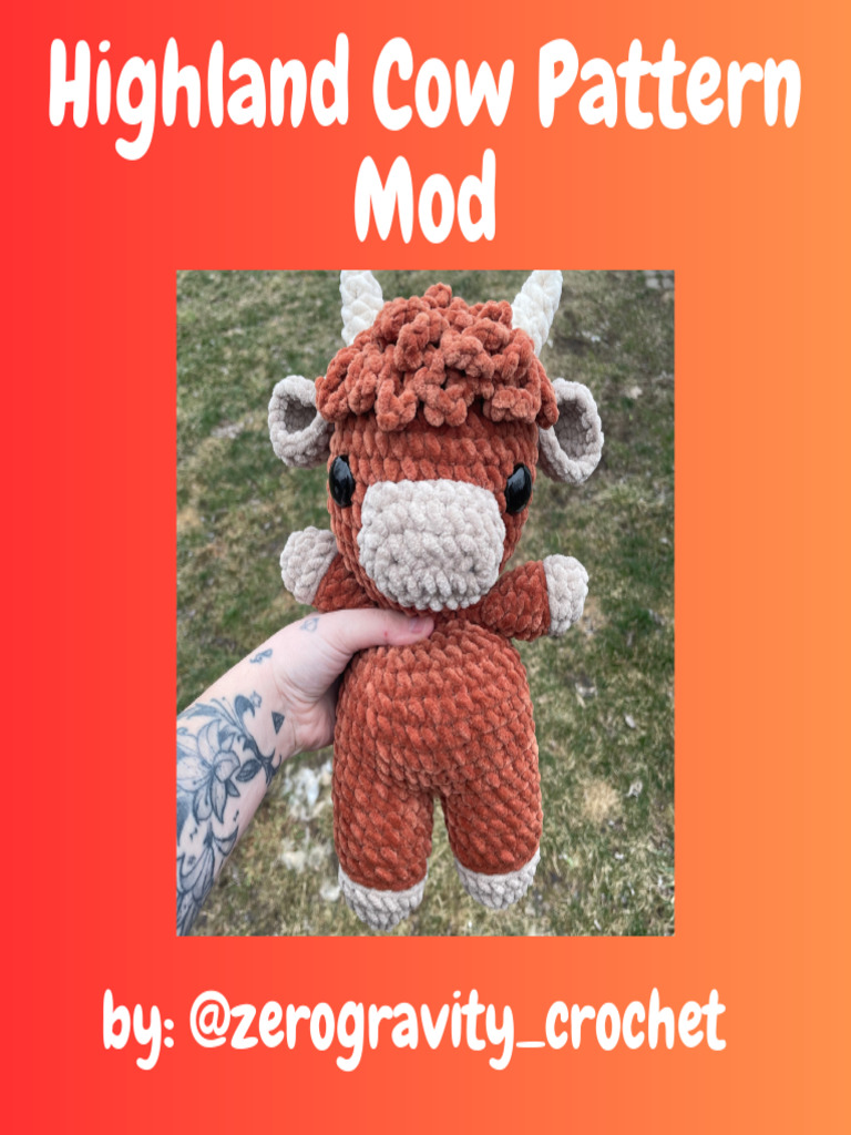Highland Cow Pattern Mod | PDF