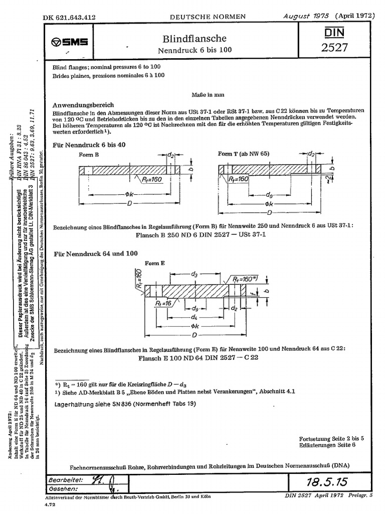 Din 2527 | PDF
