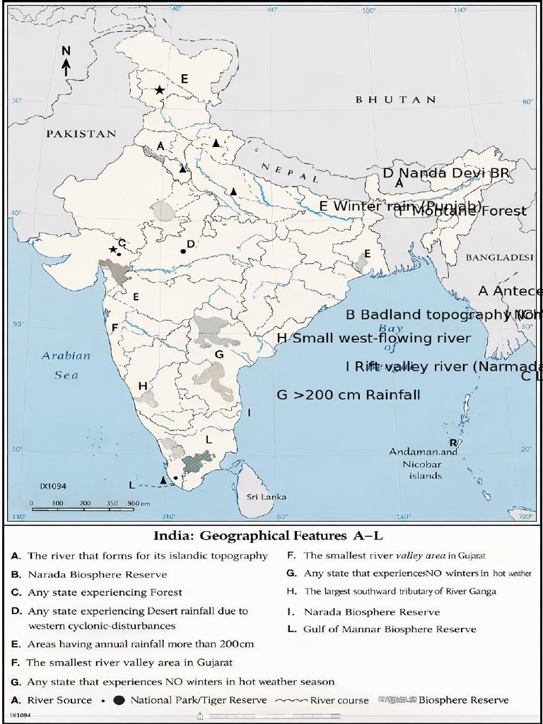 Section E Map A To J | PDF