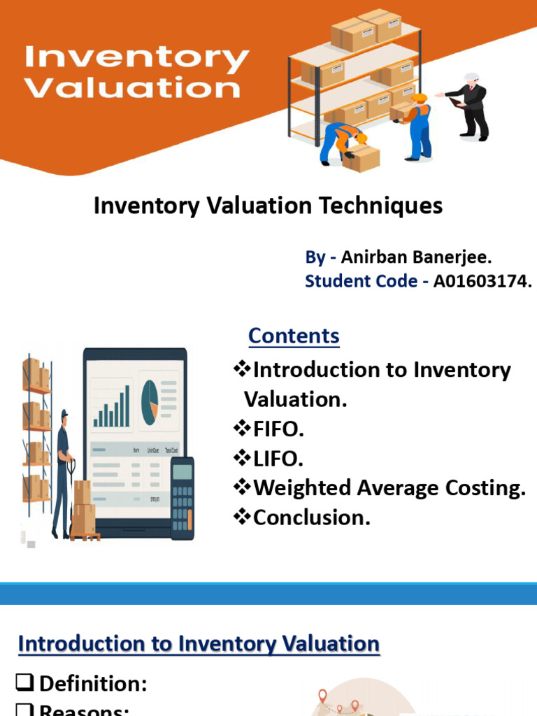 Inventory Valuation Techniques2 | PDF