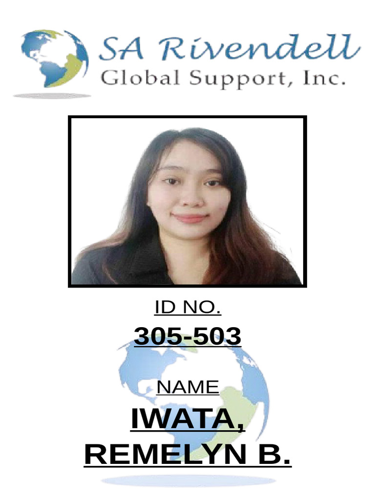Id Template | PDF