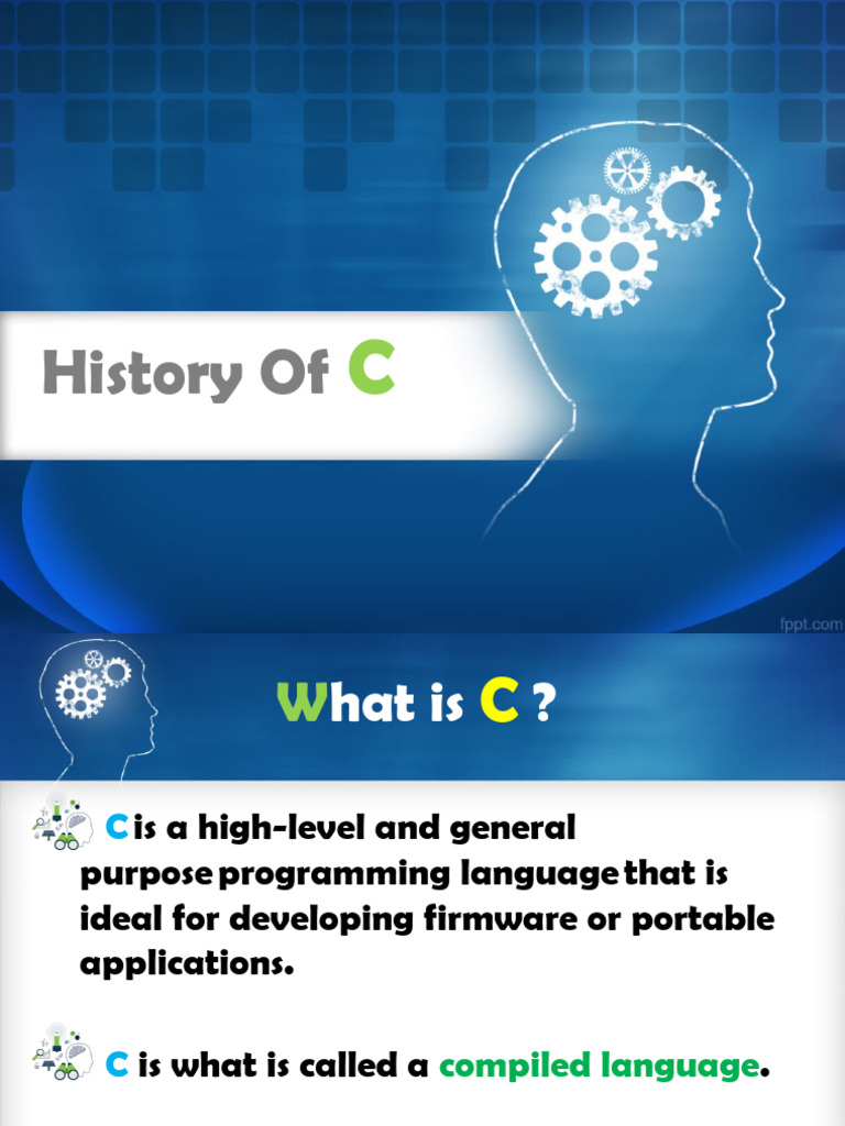 Historyofc 171110070741 | PDF | Computing | Computer Programming