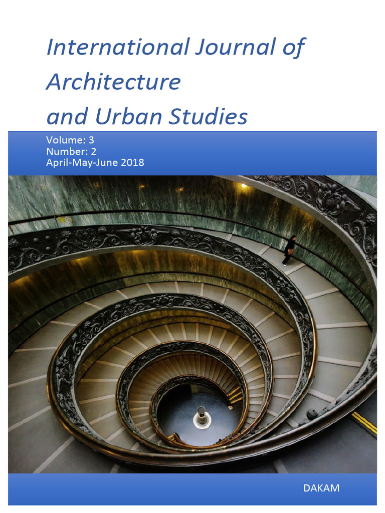 International Journal of Architecture and Urban Studies | PDF | Space ...