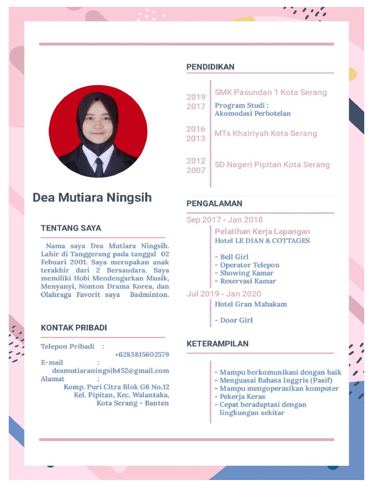 CV Dea | PDF