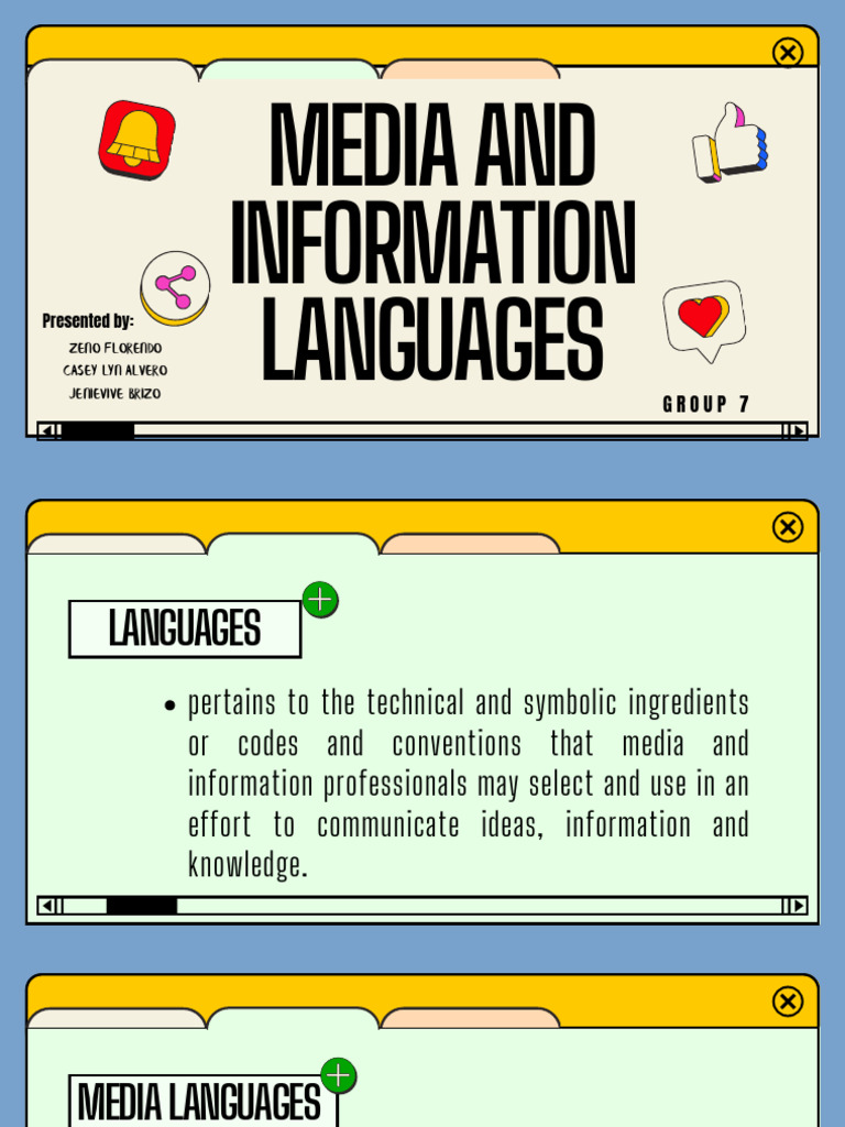 Media and Information Languages | PDF | Perspective (Graphical)