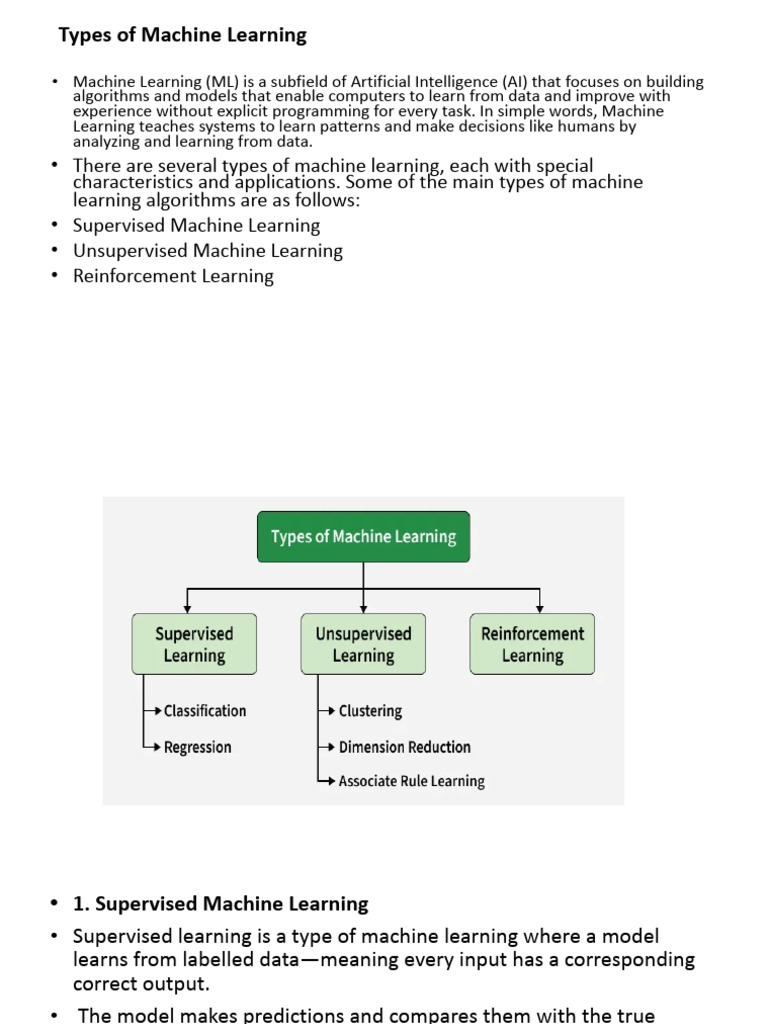 ML Types | PDF | Machine Learning | Cognitive Science