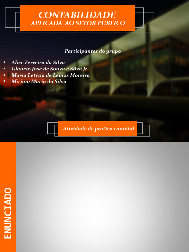 Atividade de Prática Contábil - Contabilidade Pública | PDF ...
