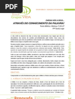 2012-04-03 - GV - Estudo Bíblico - Chegai-vos a Deus… através do conhecimento da Palavra!