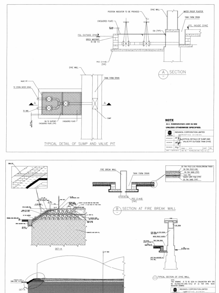 9 A Drawing Impervious Floor | PDF