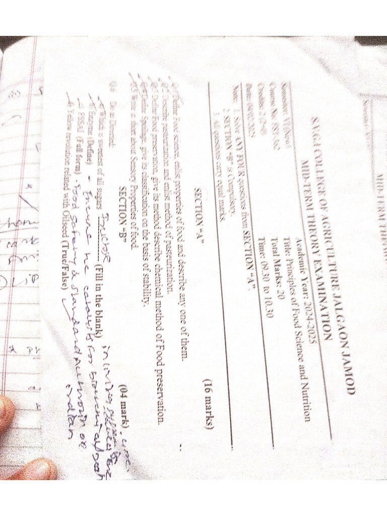 FST - 362 Question Paper PDF | PDF