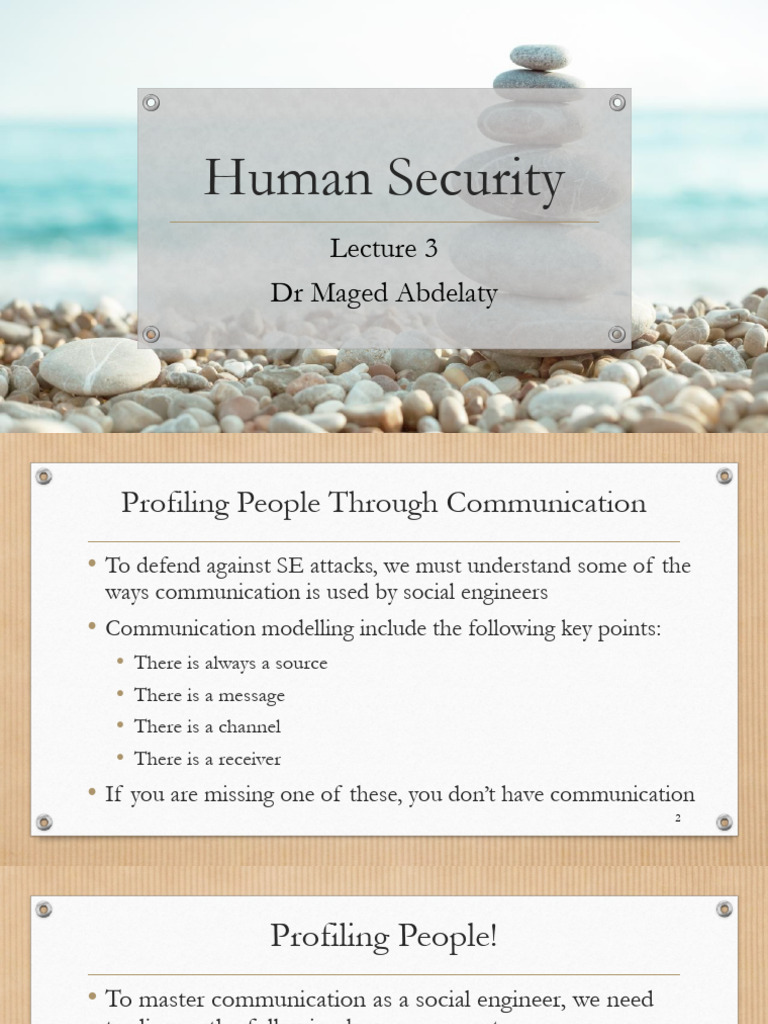Lec 3 | PDF | Communication | Human Communication