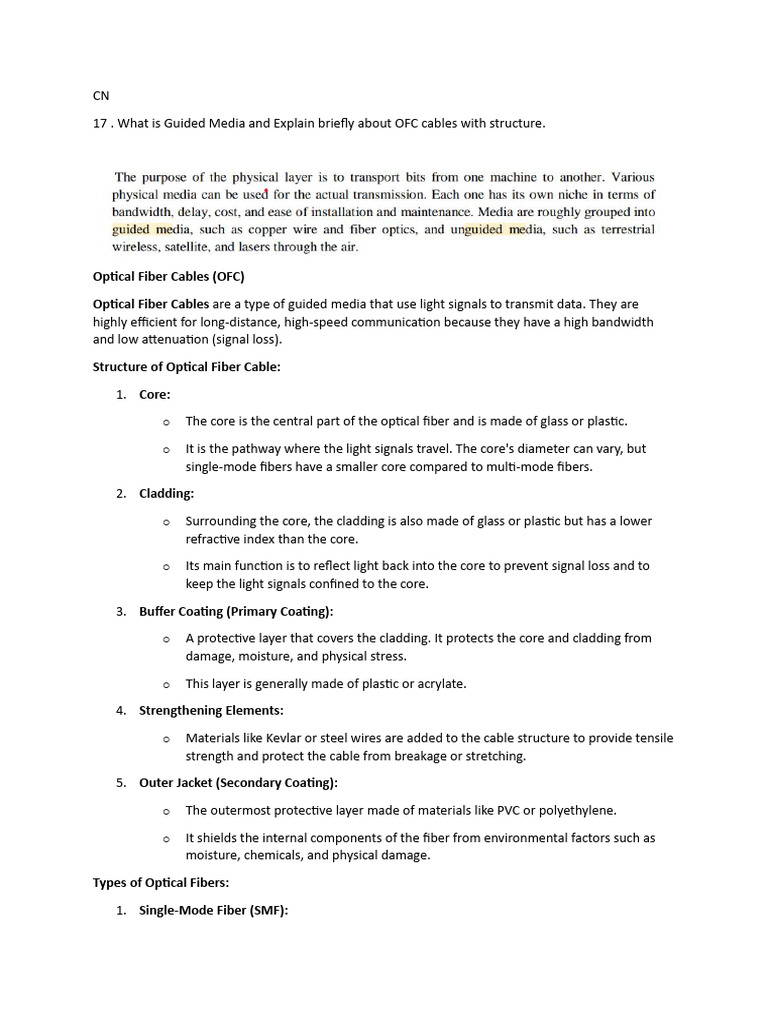 CN Arham | PDF | Optical Fiber | Computer Network