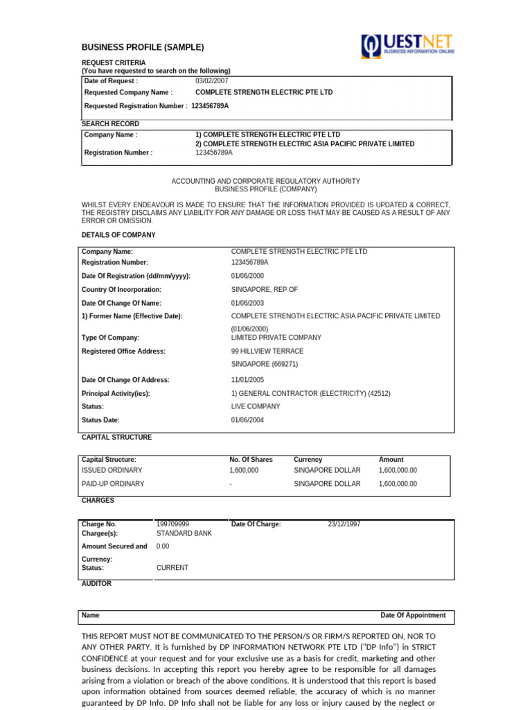 Company Profile Template 03 | PDF | Business