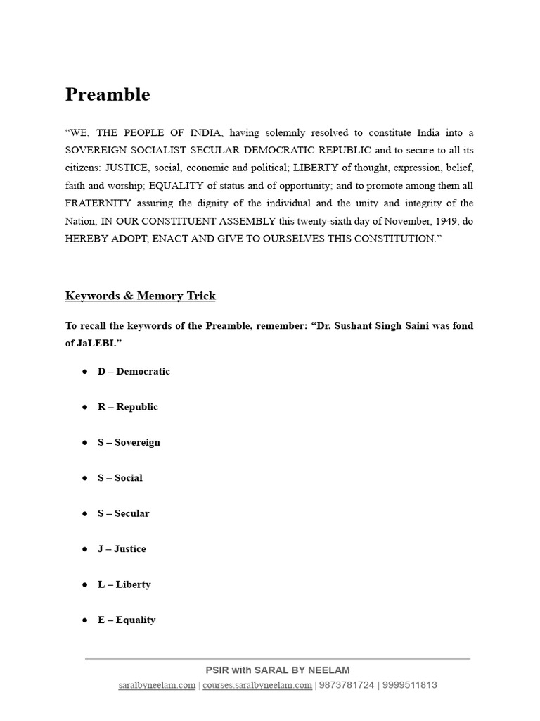 Preamble - With Memory Hints | PDF