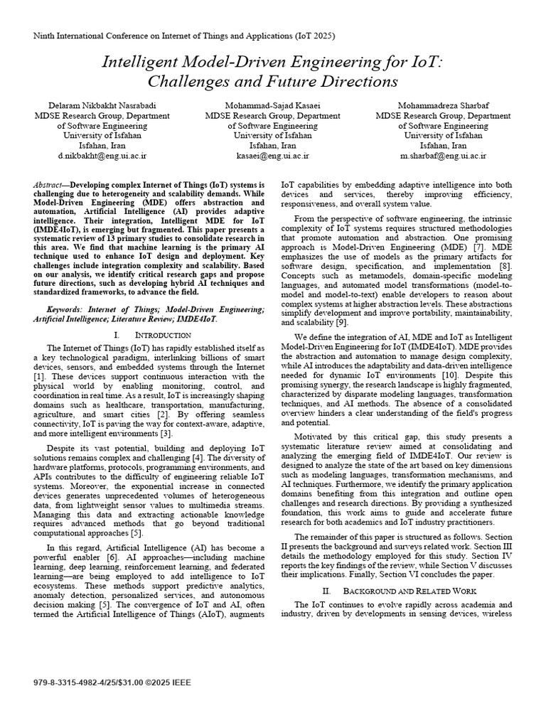 Article | PDF | Internet Of Things | Artificial Intelligence
