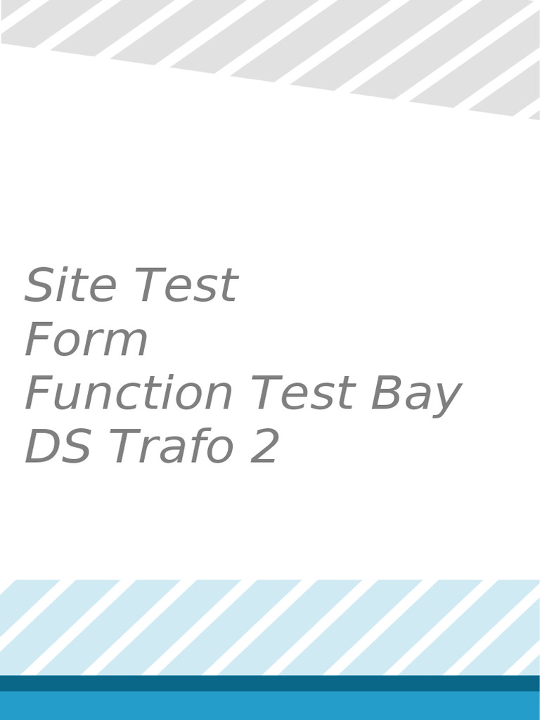Function Test DS 2 | PDF | Electric Power | Electrical Engineering