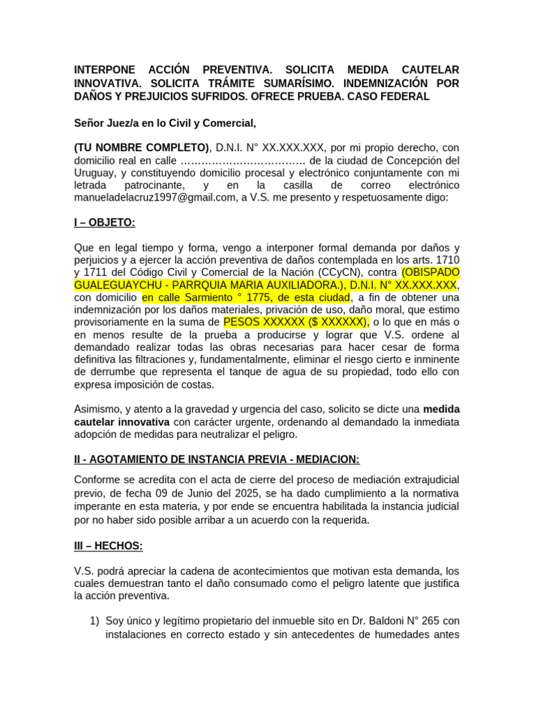 Ed Manda | PDF | Mandato | Agua