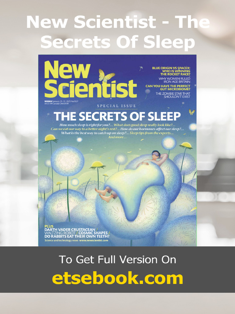 New Scientist - The Secrets of Sleep | PDF | Sleep | Moon