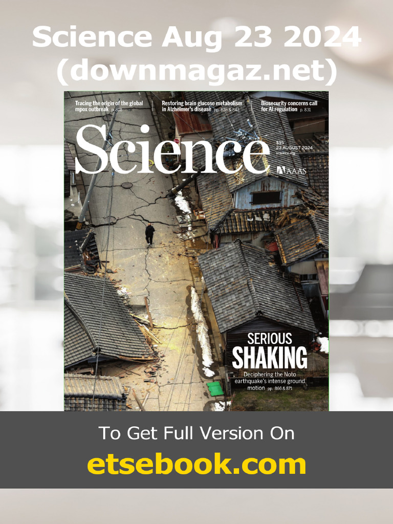 Science Aug 23 2024 | PDF
