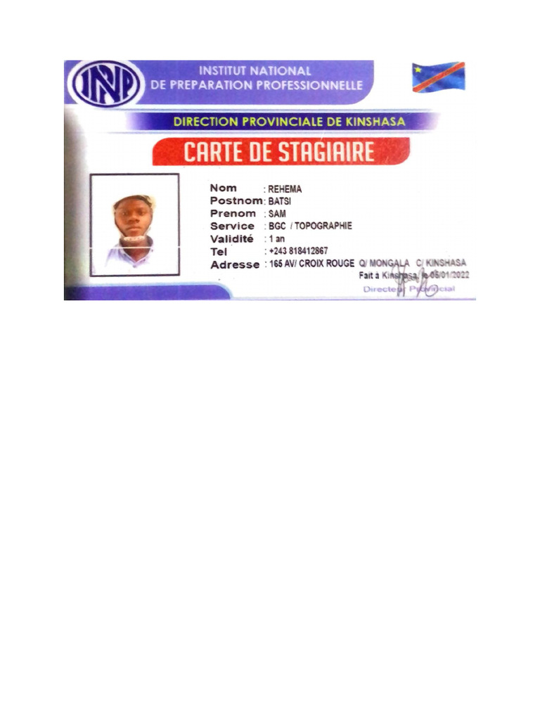 Inpp Sam Carte | PDF
