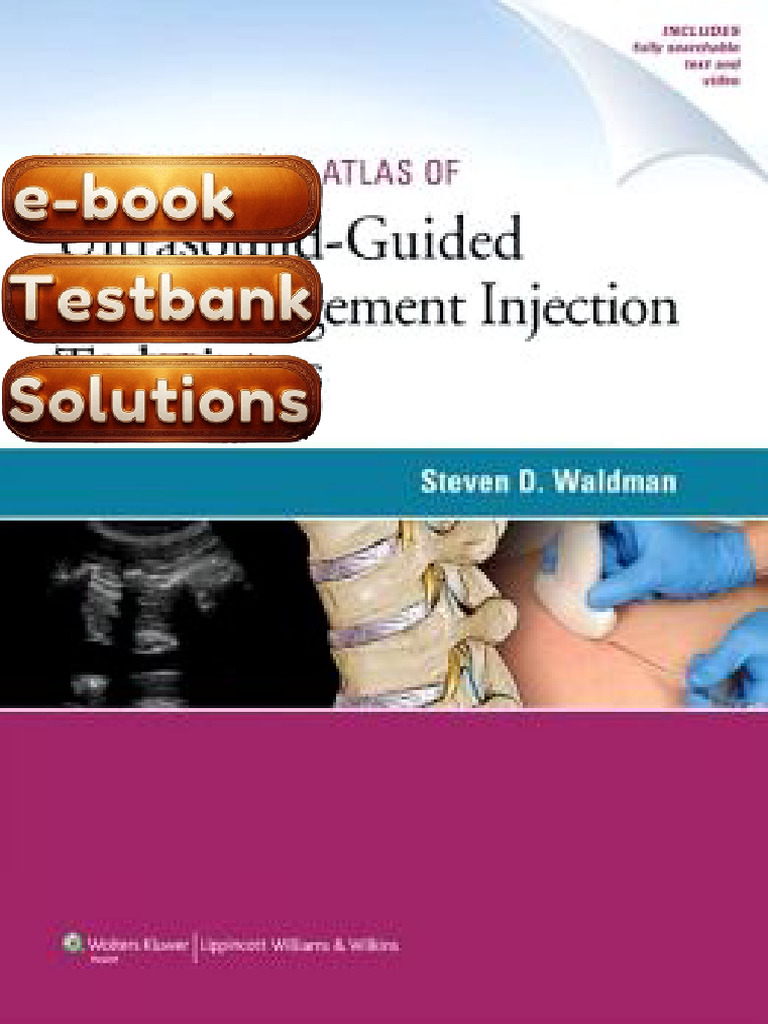 Test Bank Comprehensive Atlas of UltrasoundGuided Pain Management ...
