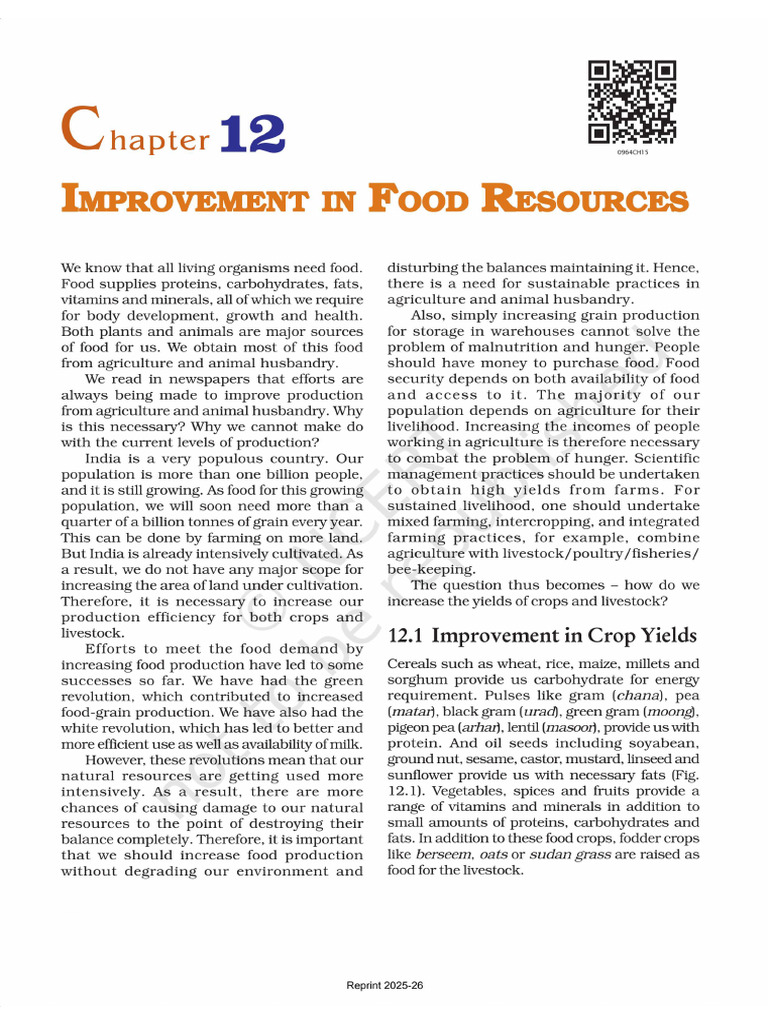 Food Production | PDF