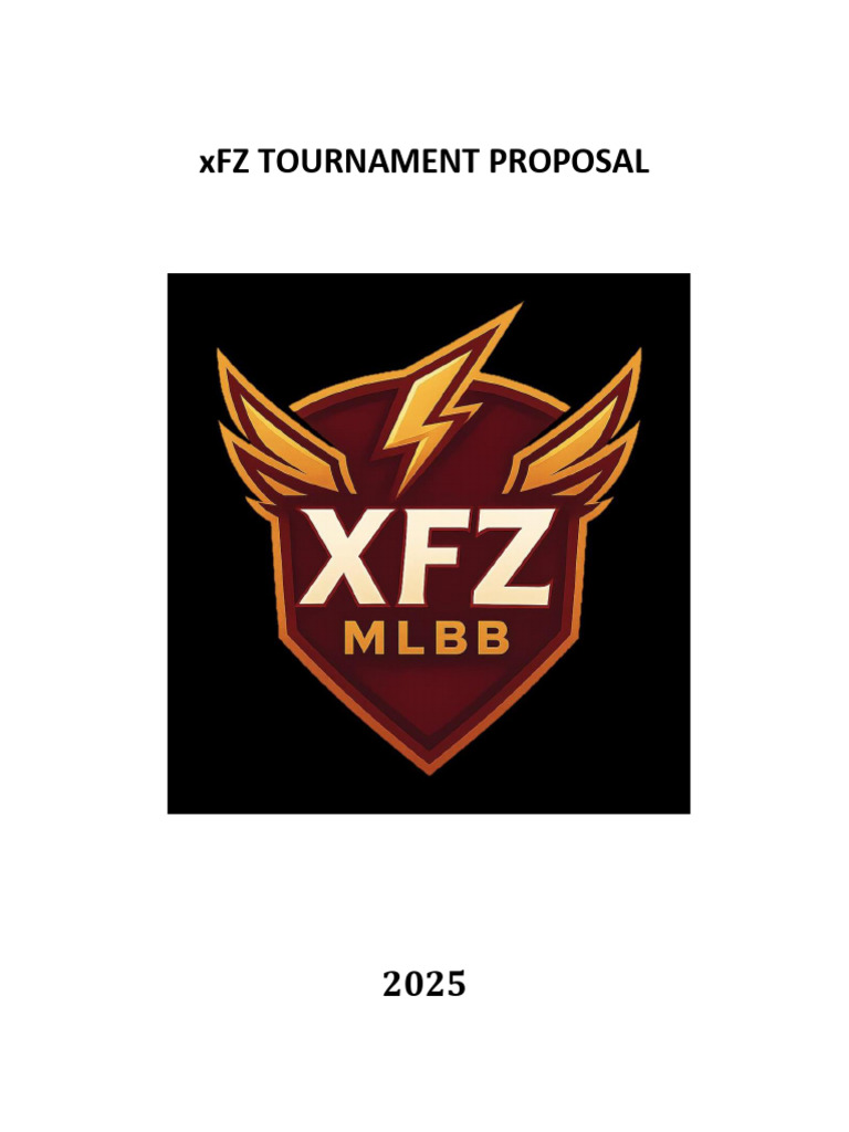 Proposal XFZ Tournament 2025 | PDF | Chess Theory