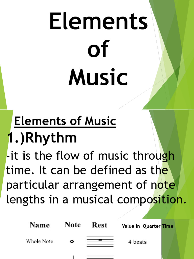 Music 7 Elements of Music | PDF | Musical Instruments | String Instruments