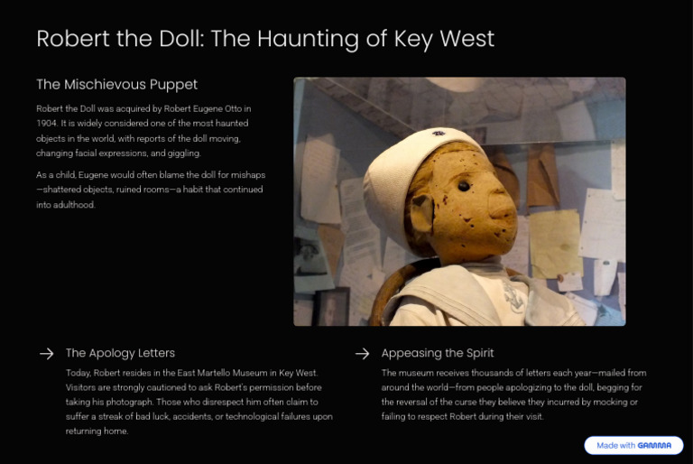Robert The Doll The Haunting of Key West | PDF