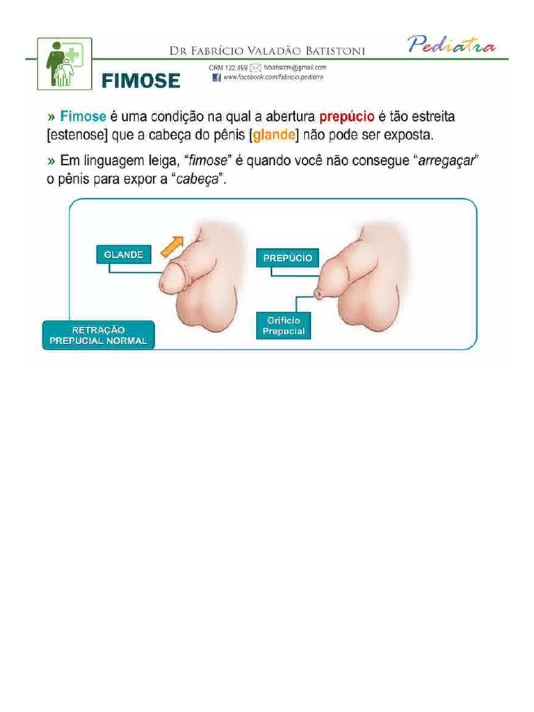 Fimose e Sinequia | PDF