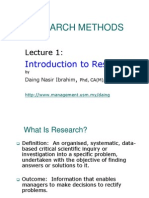 Lecture 1 Research